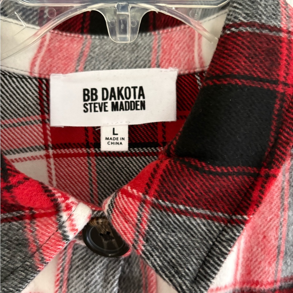 Steve Madden BB Dakota Women’s Shacket. Size L. - Picture 2 of 2